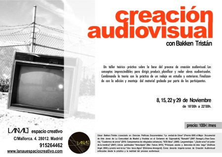 Creación  Audiovisual LANAU