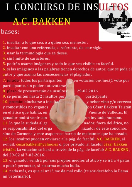 concurso insultos